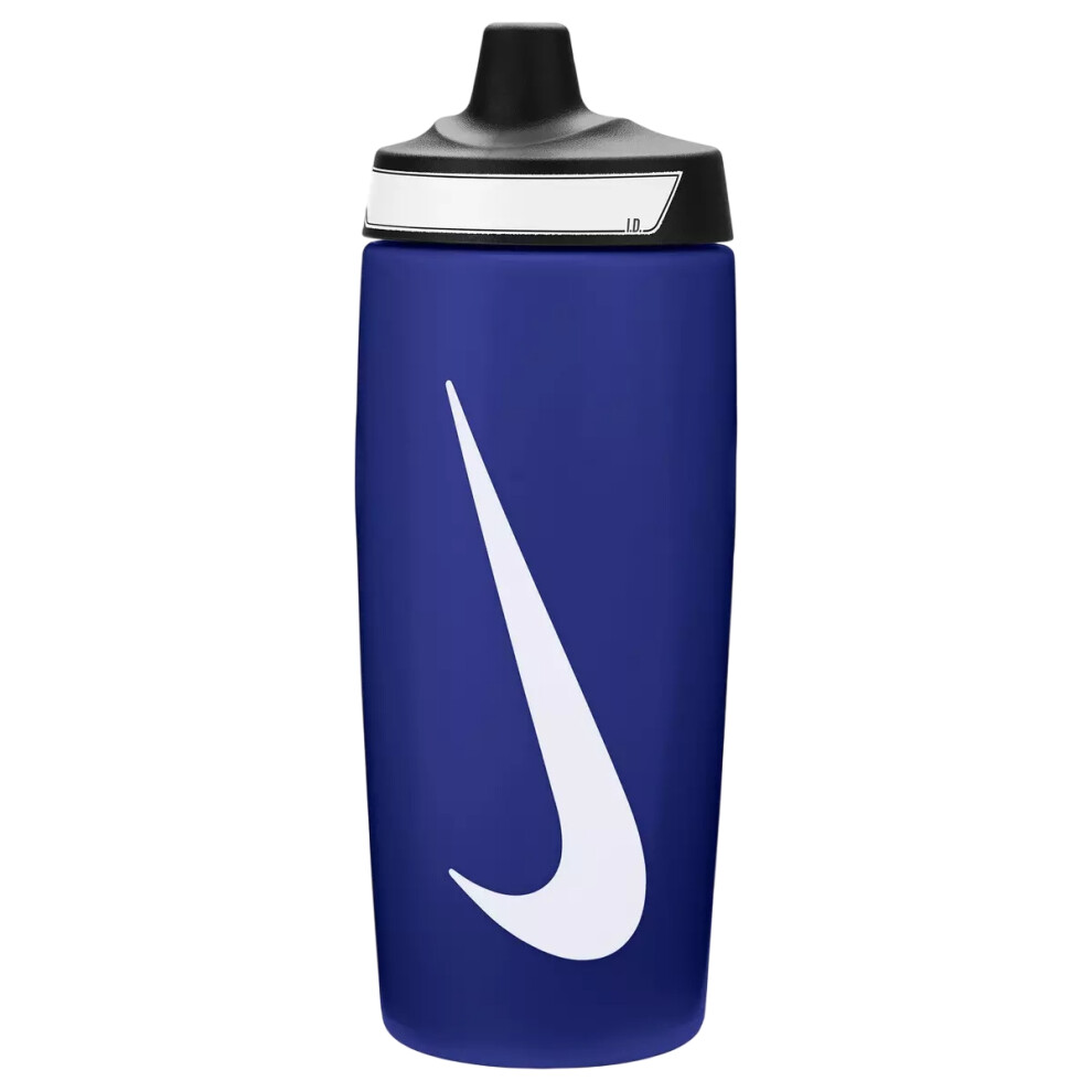(One Size, Royal Blue/White) Nike Refuel Water Bottle