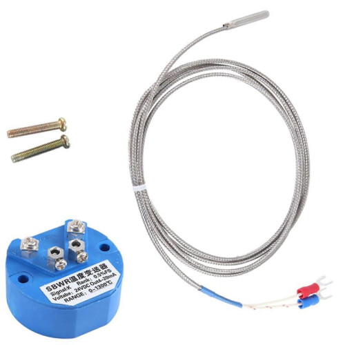 K Type Thermocouple Sensor Probe, Field Piece Meter HVAC Temperature Probe Components for SBWR, 24V 1