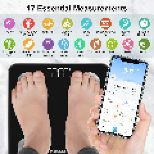 Bluetooth Body Fat Scales, INSMART Smart Digital Bathroom Weight 2
