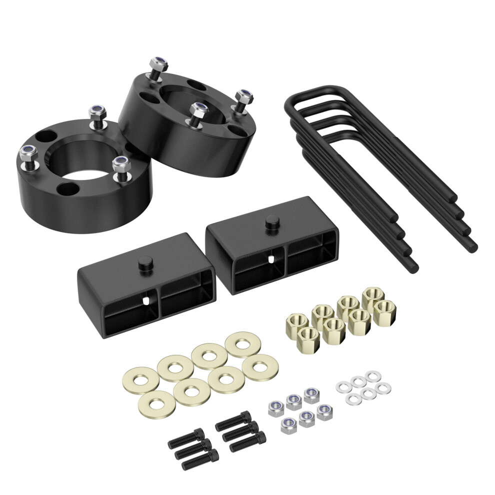 3" Front And 2" Rear Leveling Lift Kit For 2007-2020 Silverado 1500 2007-2020 Sierra 1500 2Wd/4Wd,3"+2" Strut Spacers Raise Your 2007-2020 Silverado/ 778836657629