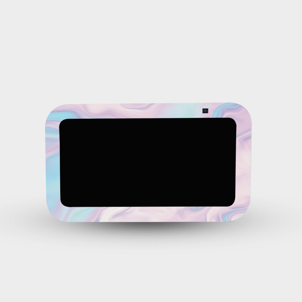 Mightyskins Skin Compatible With Amazon Echo Show 5 (Gen 3) - Pastel Wave | Protective Durable And Unique Vinyl Decal Wrap Cover | Easy To Apply Re 198164092488