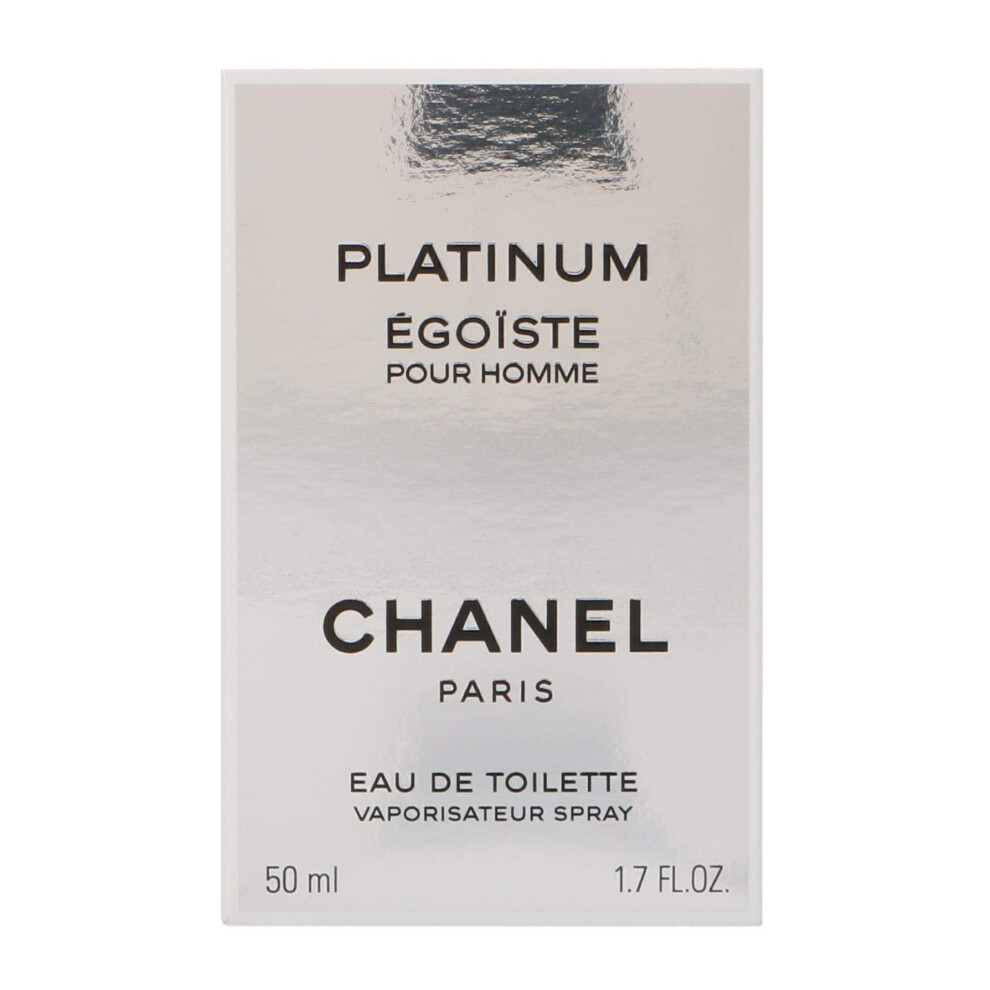 Egoiste Platinum by Chanel for Men  Eau De Toilette Spray  1.7 Ounce