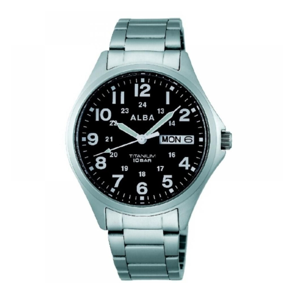 Alba [quartz Watch] Alba  Alba  Titanium Sporty Style Aqpj402