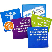We! Connect Cards - Isbrytande kortspel för samtal | Lagbyggande spel för arbete