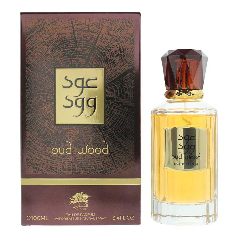 Al Fares Oud Wood Eau De Parfum 100Ml For Unisex