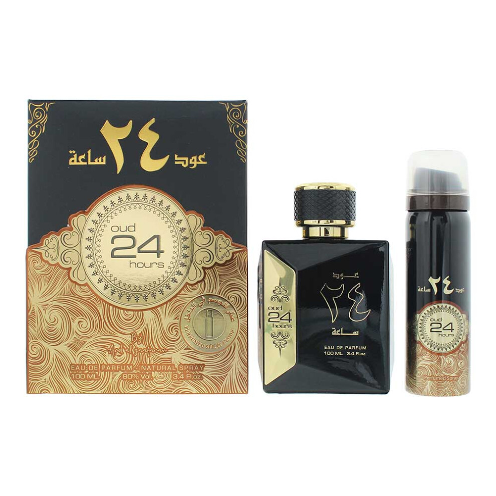 Ard Al Zaafaran Oud 24 Hours 2 Piece Set For Unisex