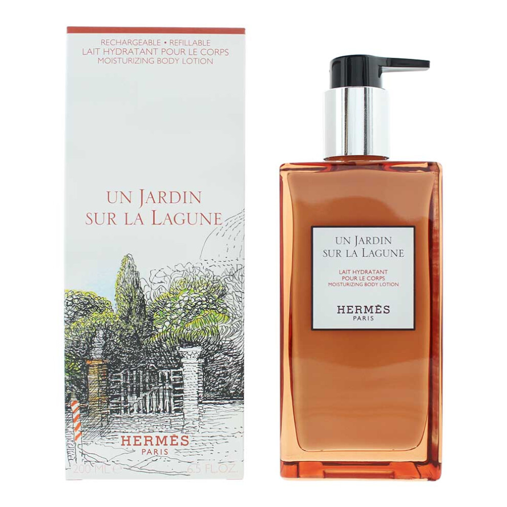 Hermes Un Jardin Sur La Lagune Moisturizing Body Lotion 200ml For Women