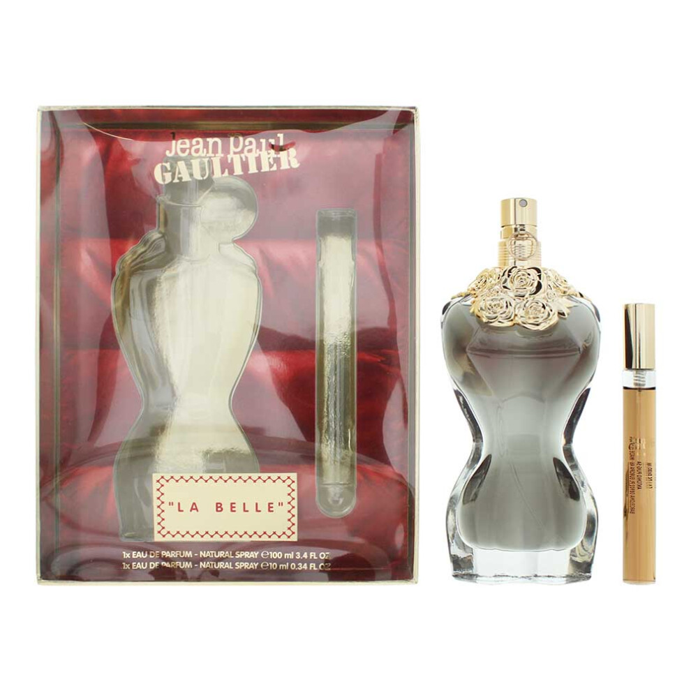 Jean Paul Gaultier La Belle 2 Piece Gift Set: EDP 100ml - EDP 10ml For Women