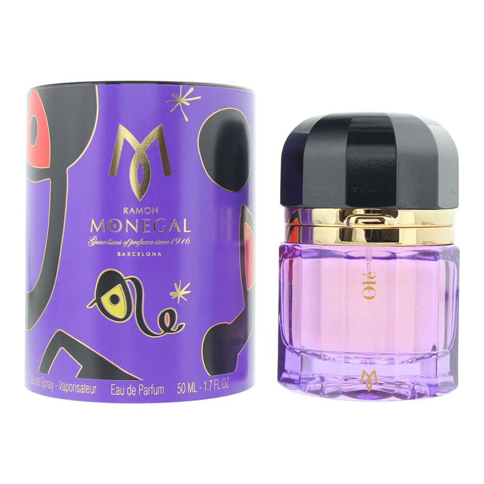 Ramon Monegal Ole Eau de Parfum 50ml Round Box Spray Unisex - Image 4
