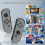 Draadloze Controller Joy Con voor Nintendo Switch Gamepad -Grijs 3