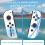 Wireless Controller Joy Con für Nintendo Switch Gamepad -Weiß 5