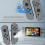 Draadloze Controller Joy Con voor Nintendo Switch Gamepad -Grijs 5