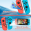 Draadloze Controller Joy Con voor Nintendo Switch Gamepad -Rood/Blauw 4