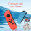 Draadloze Controller Joy Con voor Nintendo Switch Gamepad -Rood/Blauw 8