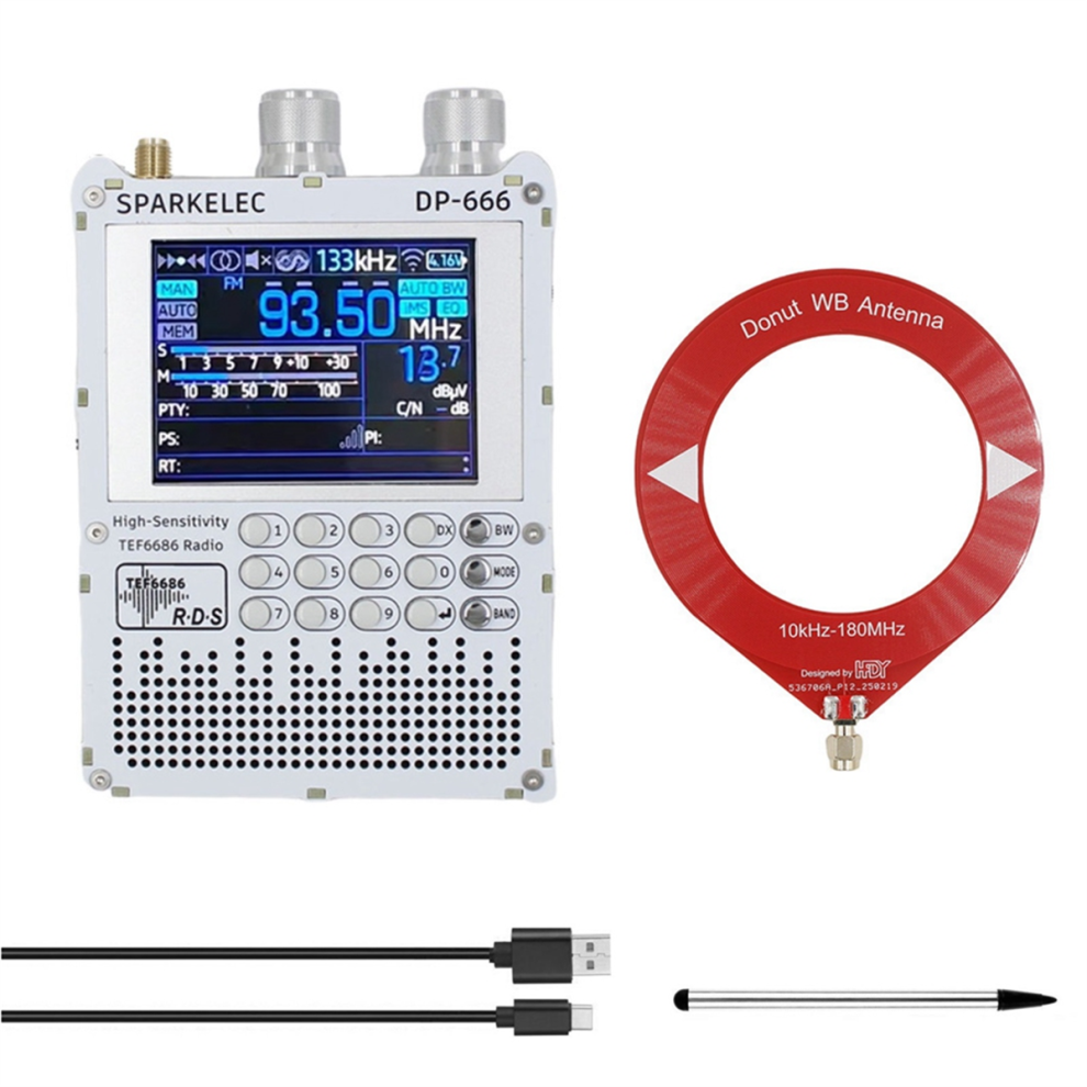 Tef6686 Radio Dp-666 Full Band Fm/Lw/Mw/Sw Shortwave Radio 4853951177859