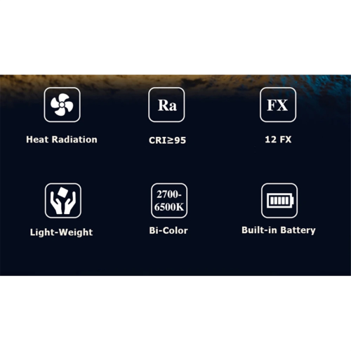Φωτιστικό βίντεο τσέπης LED 20W 2700K-6500K για φωτογραφία, B 2