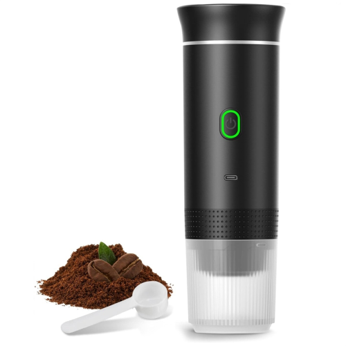 Machine à Espresso Portable Et Rechargeable - Pour Le Camping, La Randonnée, Le Van - Fonctionne Avec Capsules Compatibles Ou Café Moulu - Batterie 1200mAh