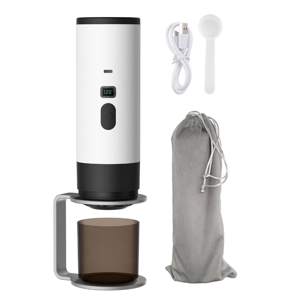 Macchina Per Caffè Espresso Portatile - Macchina Elettrica Autoriscaldante 2 In 1