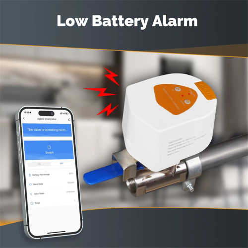 Tuya ZigBee Smart battery Water Gas Valve 1