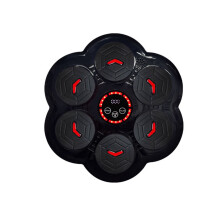 Máquina de boxe musical com alvo de parede inteligente e velocidade ajustável