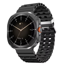 DT Watch Ultra 47 mm Smartwatch, Bluetooth, Anruf, Kompass, Schwarz