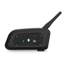 V6 PRO 800M Motorfiets Bluetooth Helm Headset Intercom
