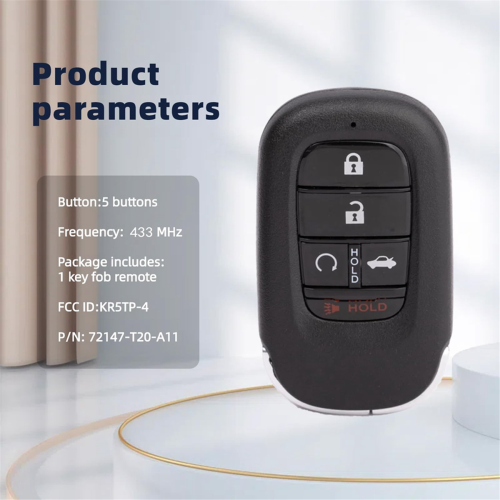 Smart Key Fob Remote KR5TP-4 for Accord 2