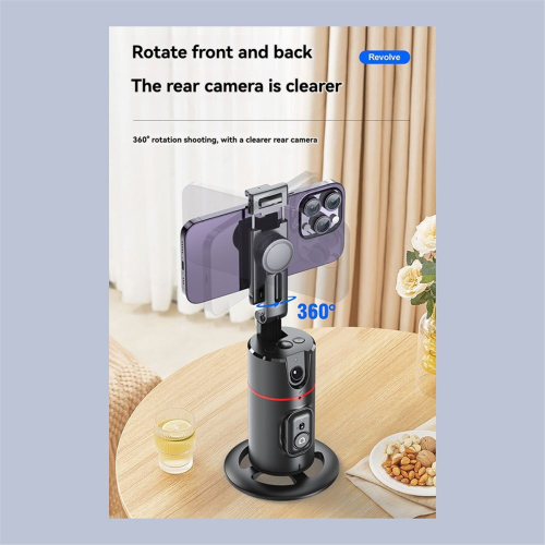 Auto Face Tracking Tripod 360 Rotation Auto Tracking Phone Holder 2