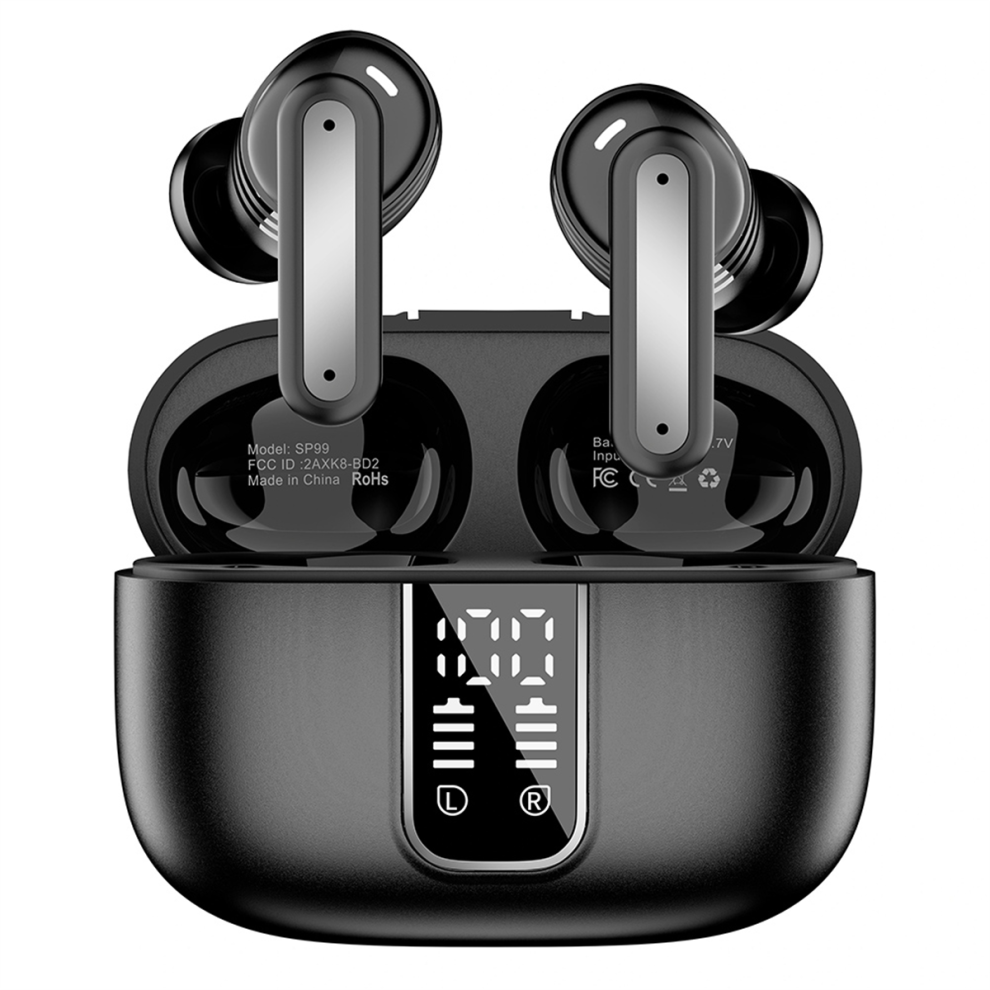 Sp99 Ai Translation Headset Video Voice Call Ai Real-Time Black 4853951104152