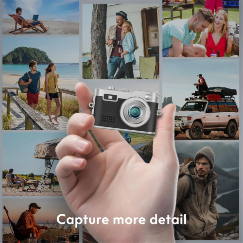 1080P Mini Sleutelhanger Camera Retro Digitale Camera A 2