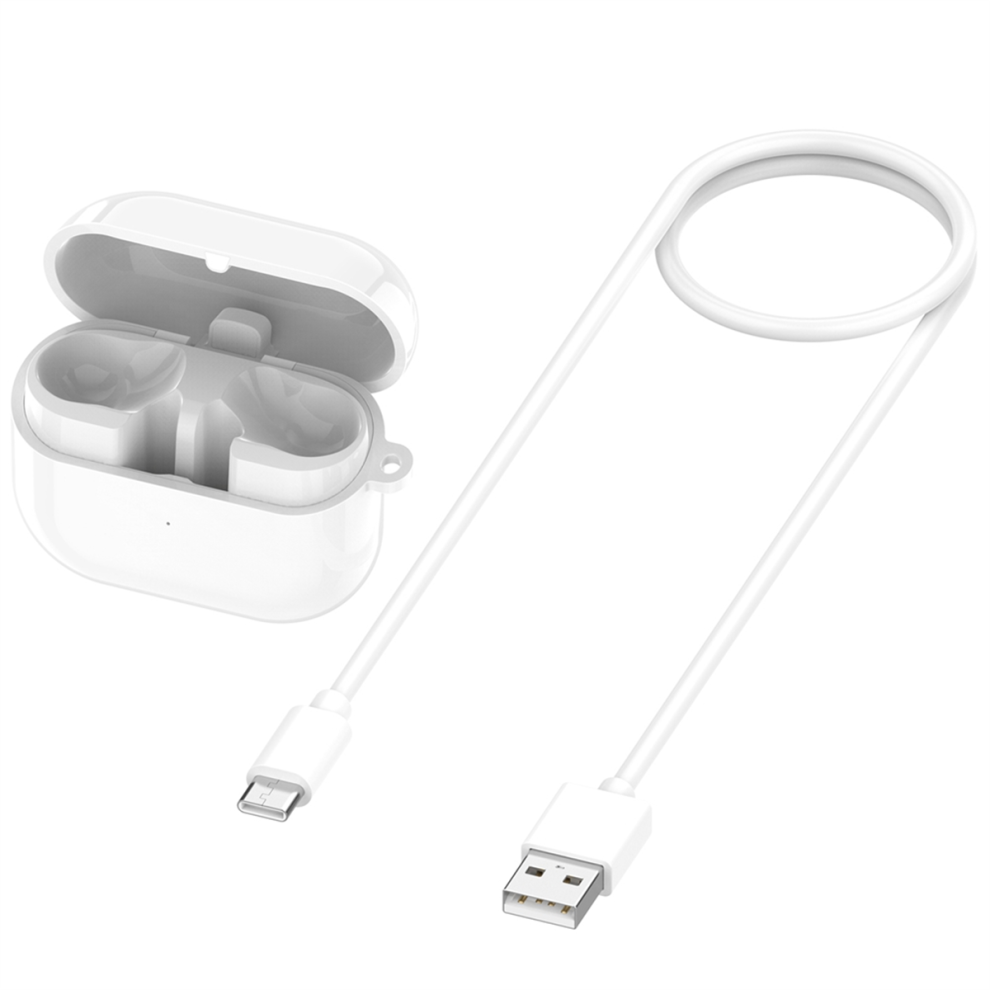 Custodia Di Ricarica Wireless Per Galaxy Buds3 Pro Bianca