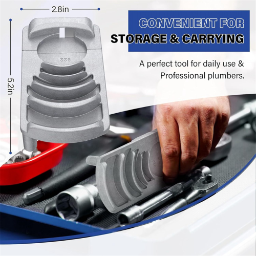 PVC Pipe Deburring Tool Professional 1/4-4in Pipe Deburring Tool 1