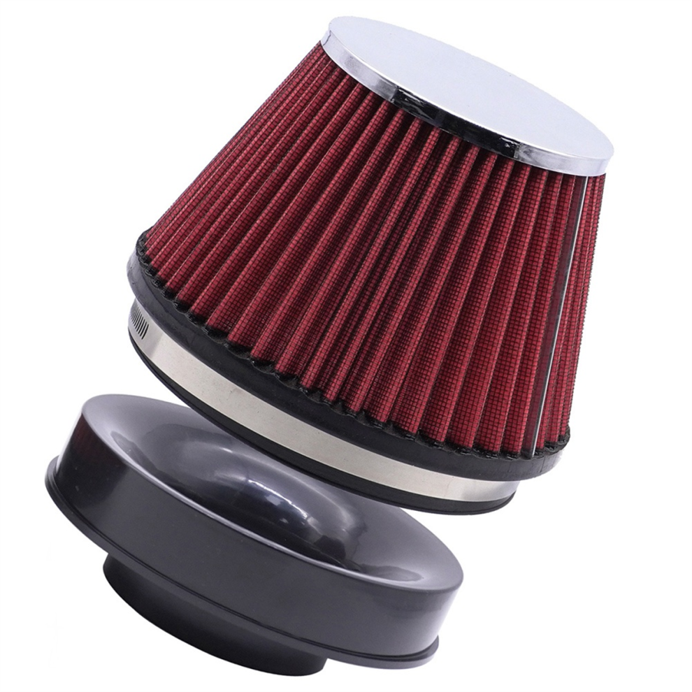 Filtro Aria Di Aspirazione Ad Alto Flusso Universale Per Auto Da 6 Pollici E 89 Mm, Per Auto Sportive