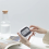 LED Display Vibration Alarm Clock Rechargeable White Noise 5