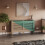 Vida Designs (Medium) Radiator Cover with Horizontal Slats - Natural FSC 3