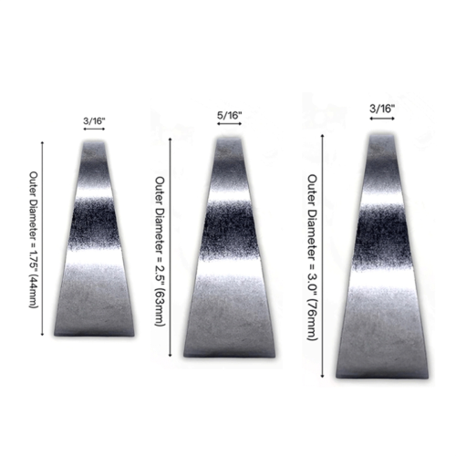 Stainless Steel Tight Radius Pie Cuts (Not Welded) (5pcs) 3IN 2