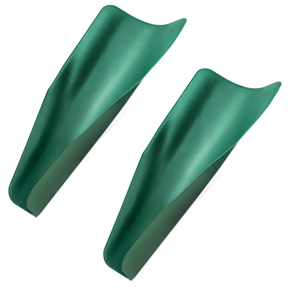 Qwork Flexible Draining Oil Funnel Reusable Foldable Oil Free Guide Tool Draining Funnel For Trucks Motorcycles Automobiles 14.57X6.7inch 2 Pack( 781380132535