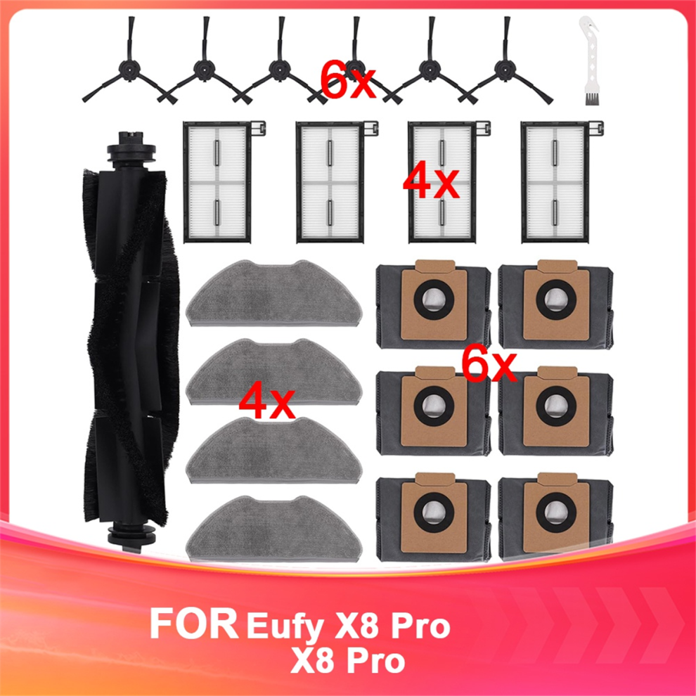 22 Piezas De Repuesto Para Aspiradora Robot X8-image