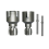 DN15 DN20 Pipe Threading Tool Hex Shank Die Internal External Threads 1