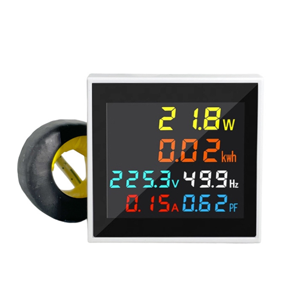 Ac 50-300V Digital Voltmeter Ammeter 100A Wattmeter Frequency Meter 4853951116438