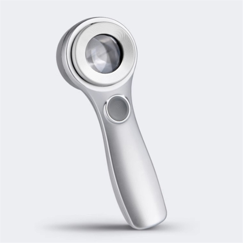 60X Handheld Magnifying Glass Uv Light Rechargeable Led Illuminated 1