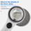 60X Handheld Magnifying Glass Uv Light Rechargeable Led Illuminated 3