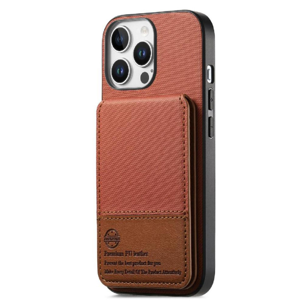 (Brown) Compatible With Iphone 13 Pro Max Case Shockproof Wallet Leather Case Rfid Blocking Brown 764563522224