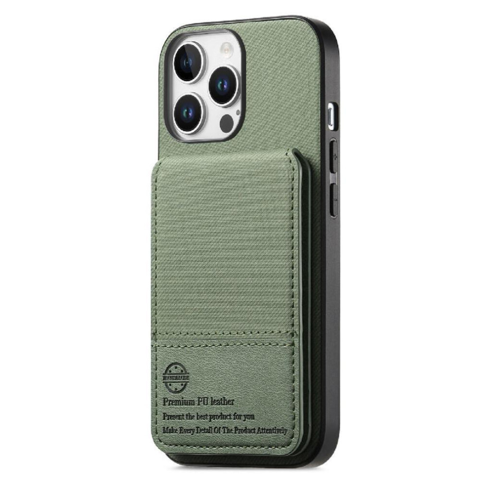 (Green) Compatible With Iphone 14 Pro Max Case Wallet Shockproof Rfid Blocking Leather Case Green 764563522347