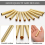 40 stuks 7mm slanke pentransferpen messing vervangende accessoires 3