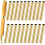 40 stuks 7mm slanke pentransferpen messing vervangende accessoires 1