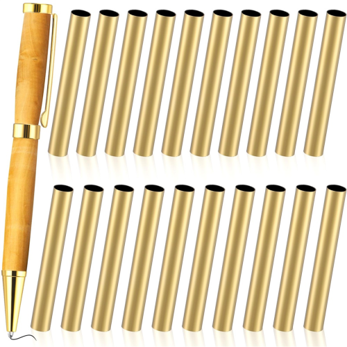 40 stuks 7mm slanke pentransferpen messing vervangende accessoires