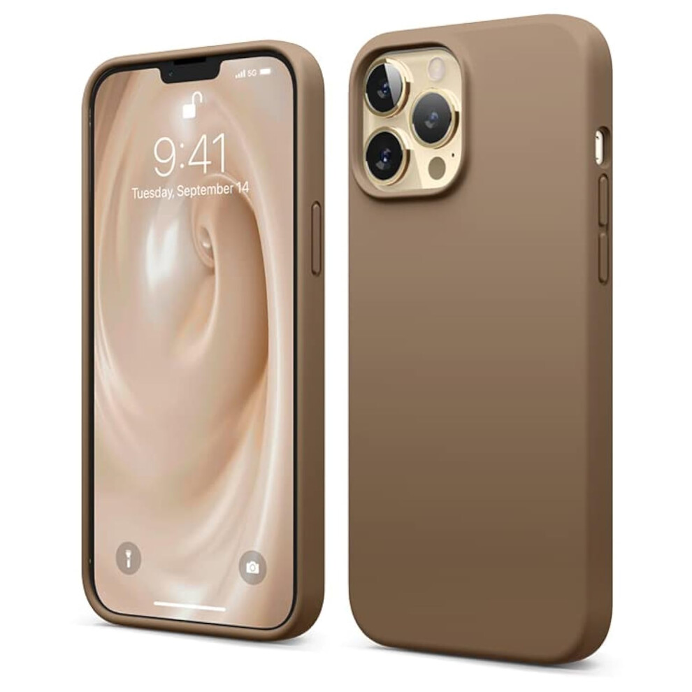Elago Liquid Silicone Case Compatible With Iphone 13 Pro Max (6.7 Inches) Premium Silicone Case Full Protection Case - Shockproof Cover With 3 Struc 8809863857354
