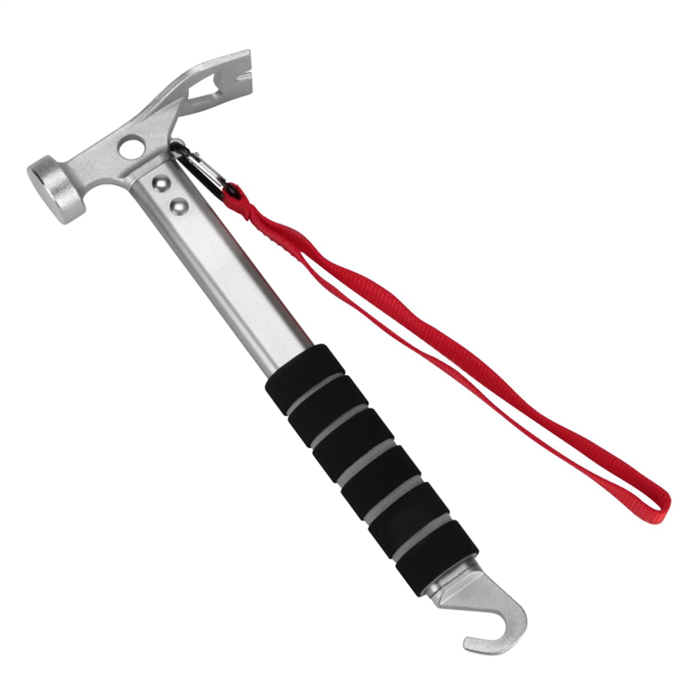 Marteau de camping en aluminium, marteau de piquet de tente fonctionnel 3 en 1