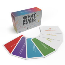 metaFox Ci che conta davvero! | 80 carte dei valori per workshop di coaching e terapia | Carte di coaching robuste per scoprire e dare priorit